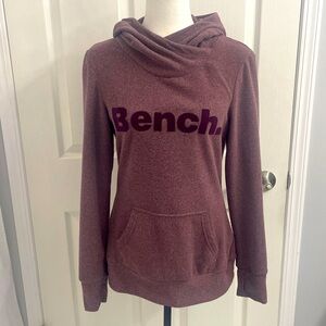Bench Hoodie Purple/Lt Burgundy  Sz M